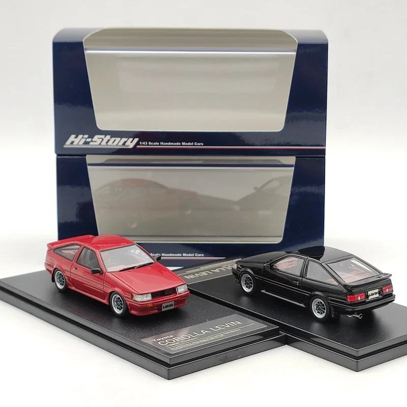 

Hi-Story 1:43 T~ota Corolla Levin 1983 HS354 Resin Model Car Edition Collection