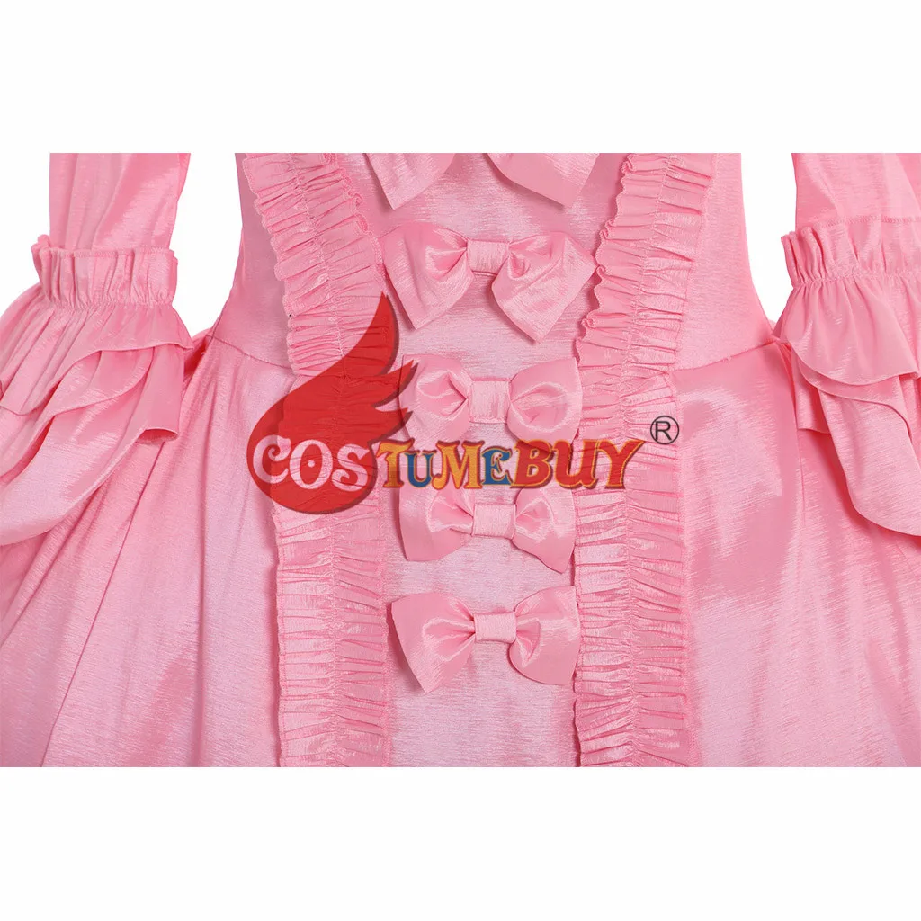 Costumebuy викторианская Мария Антуанетта Rococo колониальное бальное платье розовое