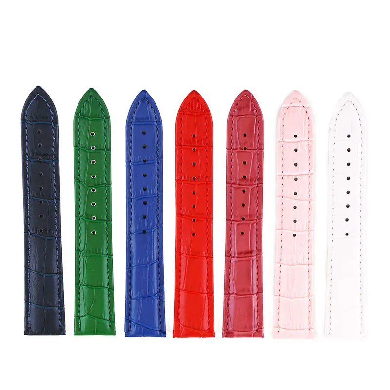 Ремешок UTHAI B08 из натуральной кожи для наручных часов универсальный браслет с