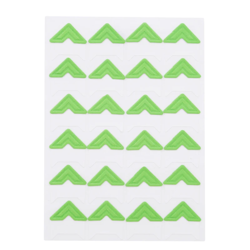 7 цветов s сплошной цвет DIY старинные угловые крафт бумага наклейки для