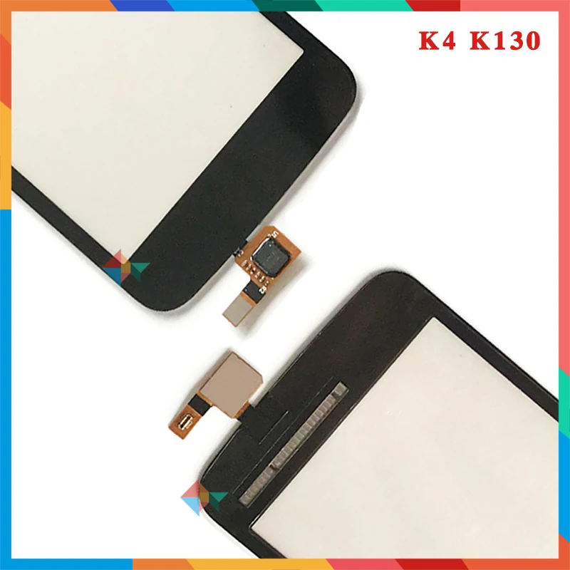 Сенсорный Экран 4 5 дюйма для LG K4 K120 K121 K130 K130E дигитайзер передняя стеклянная