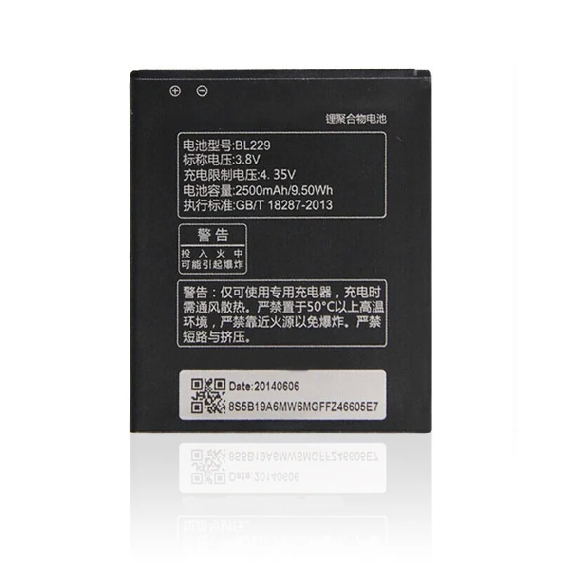 

Original antirr BL229 BL 229 BL-229 LI-ion Battery For Lenovo A8 A 8 A806 A808T 806 808T Rechargeable Backup Phone Battery