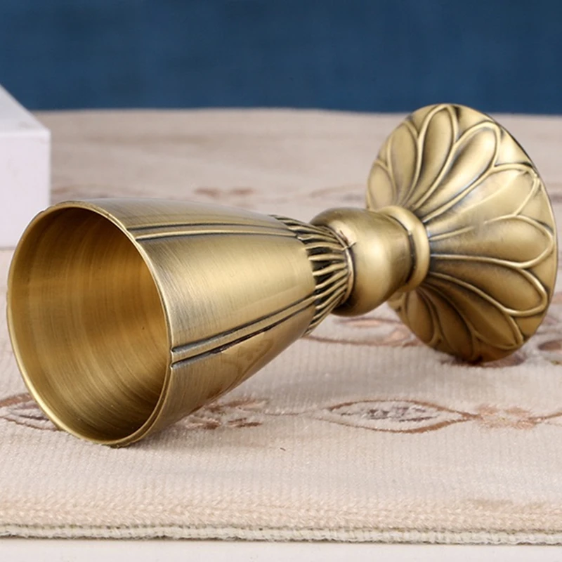 Винтажный стеклянный бокал для вина и водки 25 мл |