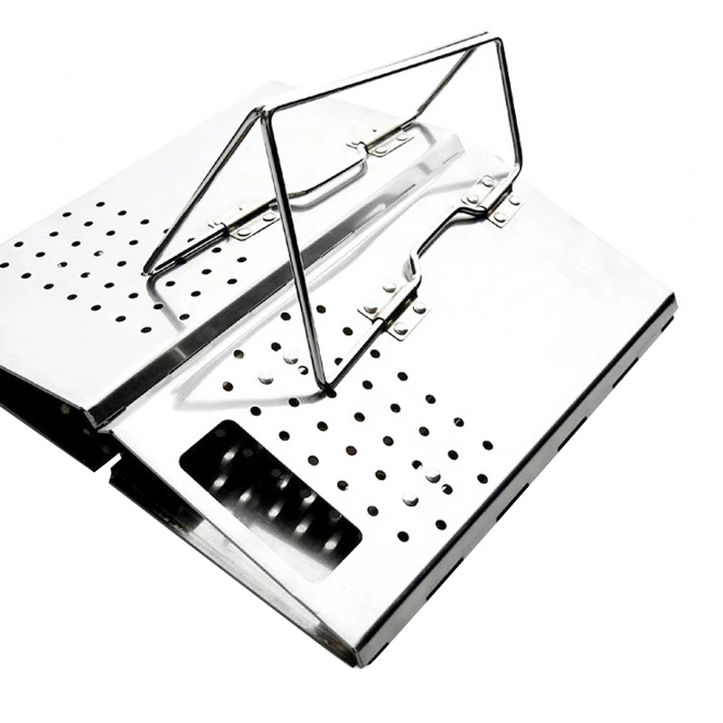 

Stainless Steel Portable Charcoal Starter BBQ Grill Foldable Chimney Starter Barbecue Grill for Outdoor