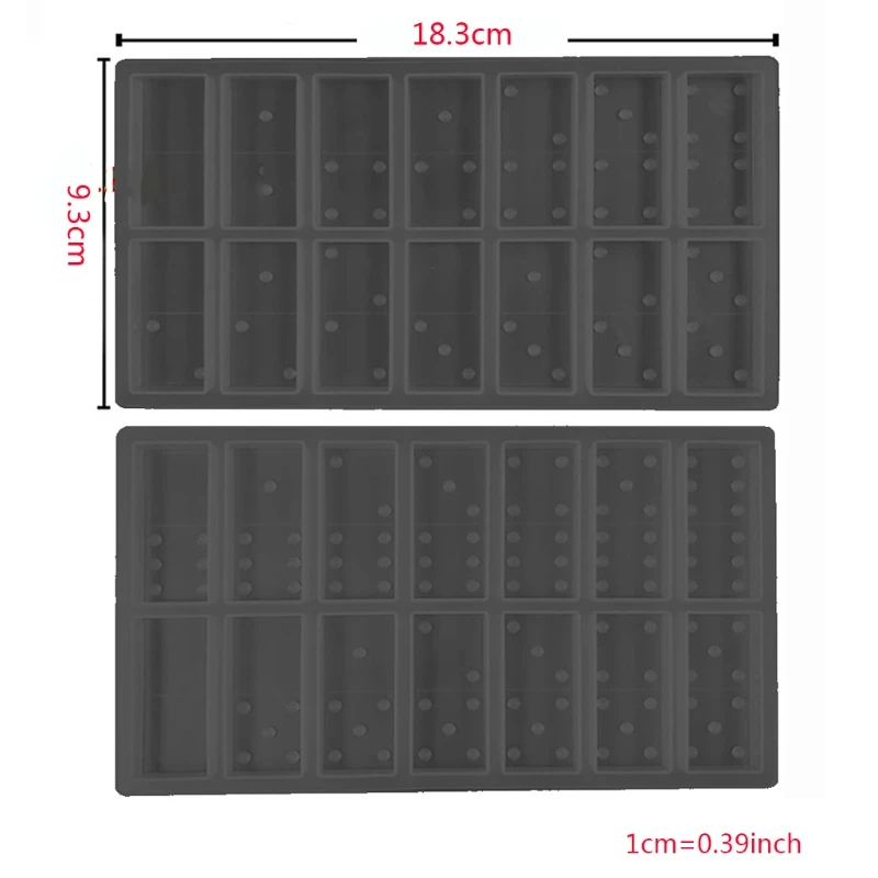 

Domino Game Play Silicone Molds Resin 28 DIY Dominoes Personlized Games DIY Mold