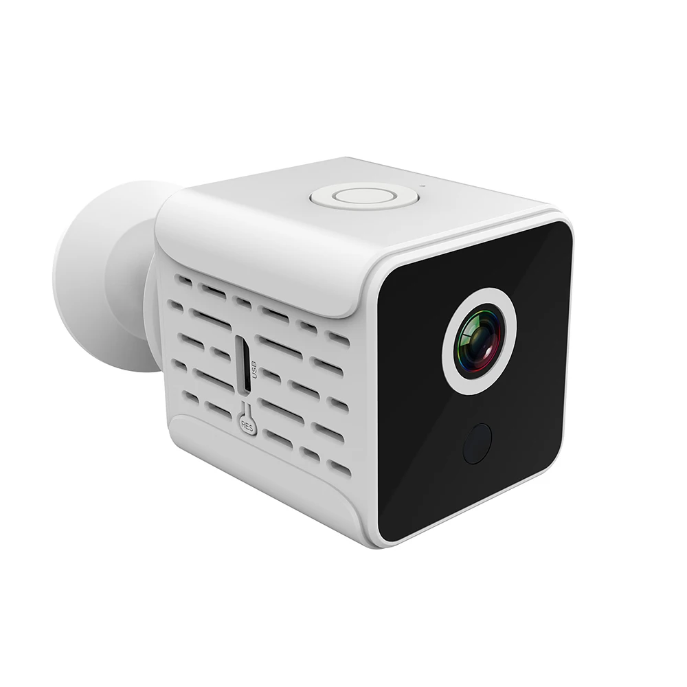 A12-White A12 мини камера домашняя камера беспроводной связи WiFi ночного видения 1080P беспроводная камера видеонаблюдения удаленный монитор телефон приложение DVR видеокамера - Цвет: A12-White