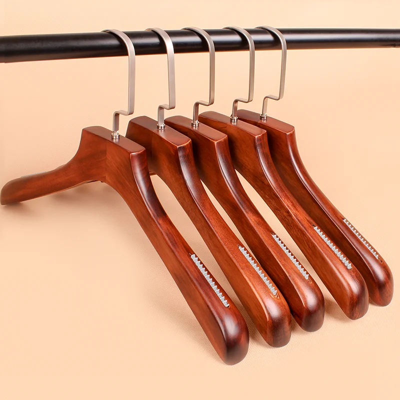 

Женская вешалка для одежды, оригинальная деревянная вешалка для одежды из натурального дерева, не скользит и не оставляет следов
