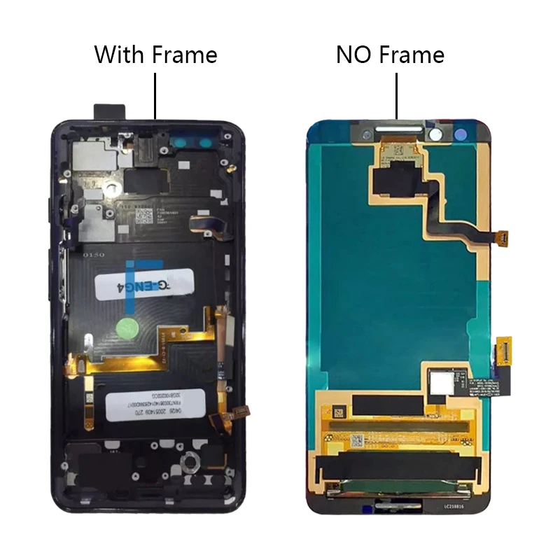 5," ЖК-дисплей для HTC Google Pixel 3 ЖК-дисплей сенсорный экран дигитайзер запасные части с рамкой+ подарок