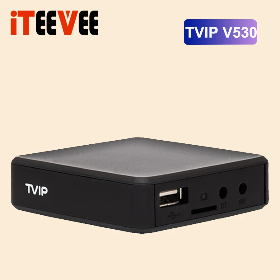 1 шт. TV IP V530 Linux BOX для i-p-tv 530 Amlogic S905W четырехъядерный Гб ram 8 rom tv ip box | Электроника