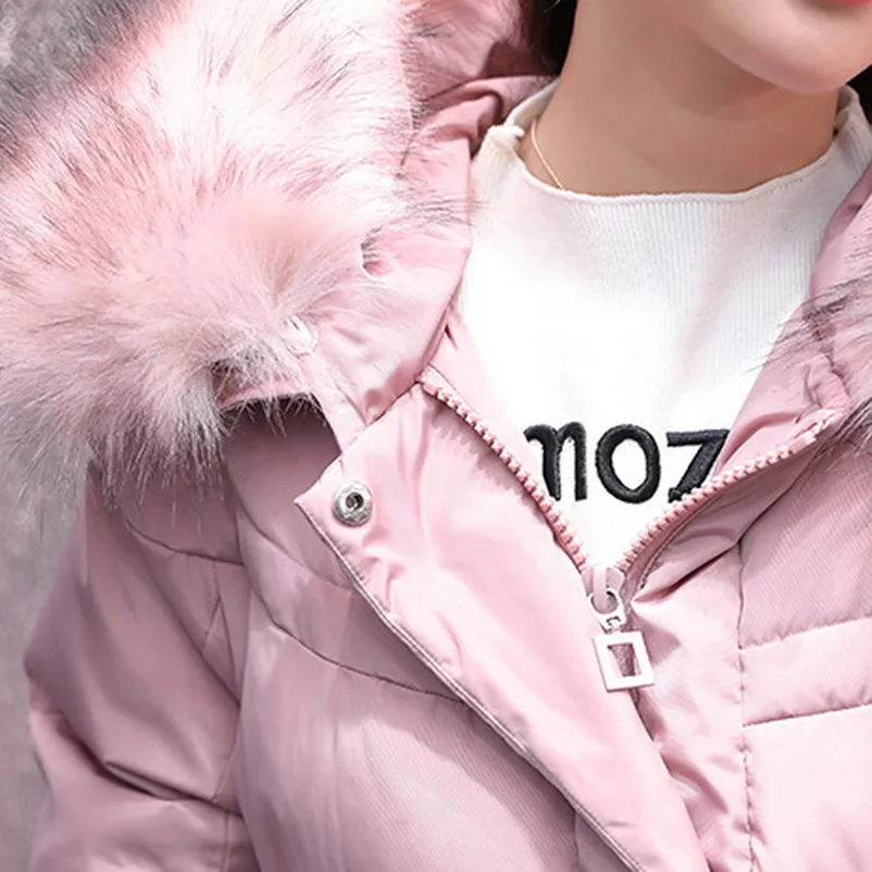 Зимнее пальто для беременных длинное утепленное хлопковое повседневное с