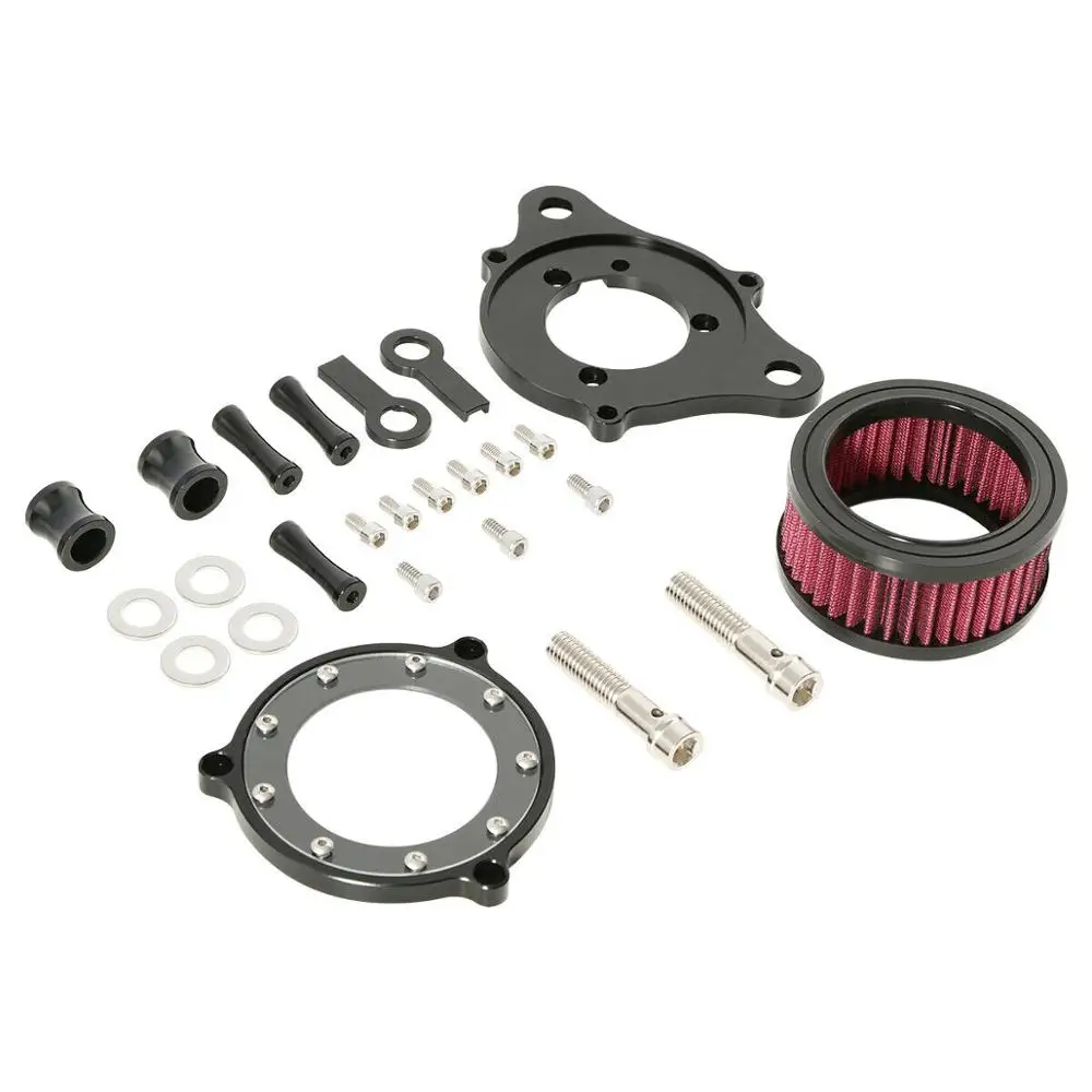 Воздухозаборный фильтр для мотоцикла Harley Sportster XL 883 1200 48 2004 2016 13|air cleaner intake filter|air
