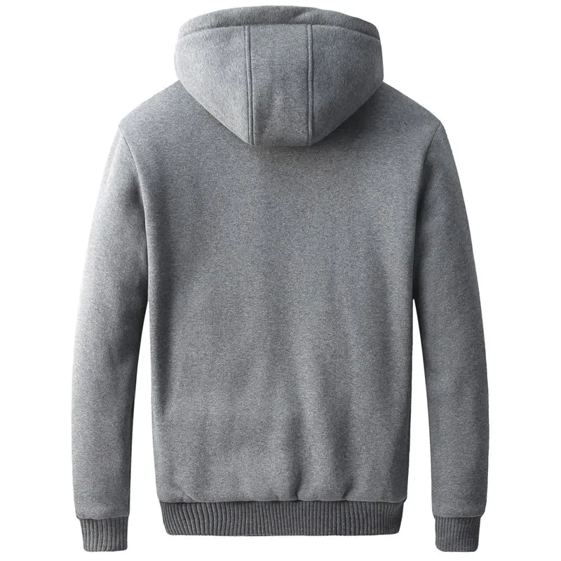 Корейское приталенное Мужское пальто с капюшоном Повседневная зимняя меховая