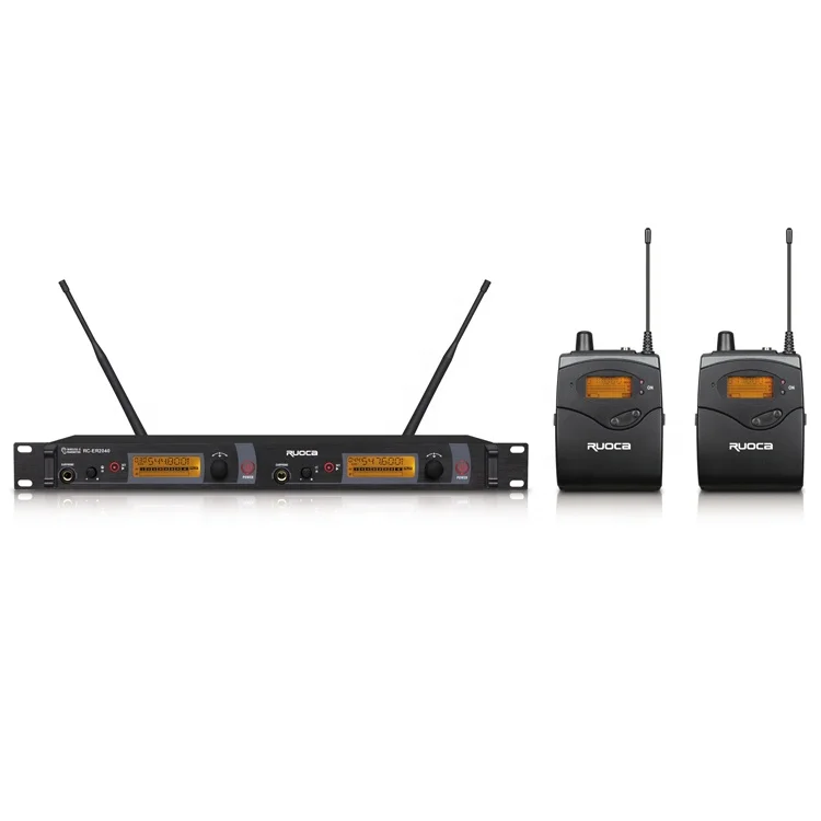 

Top sell In ear monitor FM modulation professional uhf wireless microphone