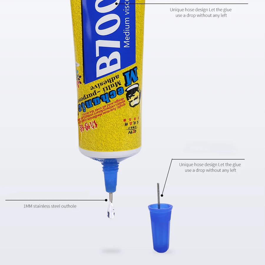 MECHANIC 15ML Liquid Adhesive T9000 T7000 E8000 Mobile Phone LCD Display Frame Touch Screen Repair Glue | Строительство и ремонт