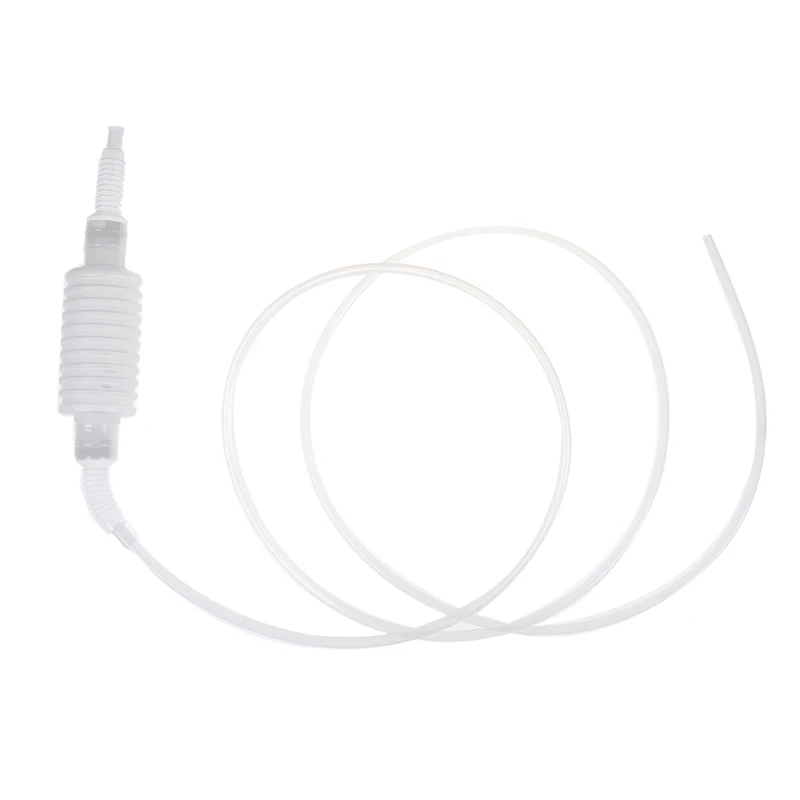 

Portable Pump Transfer Fuel Oil Sucker Liquid Truck Diesel Siphon Suction Pump Plastic Car Hose Oil Gas Syphon