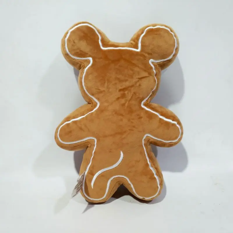 Disney-mu&ntilde;eco de dibujos animados de Mickey mouse, Minnie mouse, hombre de jengibre, juguete de peluche, regalo para ni&ntilde;os, 32cm, 2 piezas-3