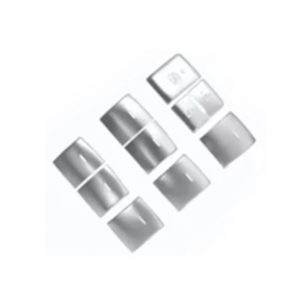 

Trim Button Sticker Accessories Aluminum Alloy Anti-scratch Blue Parts