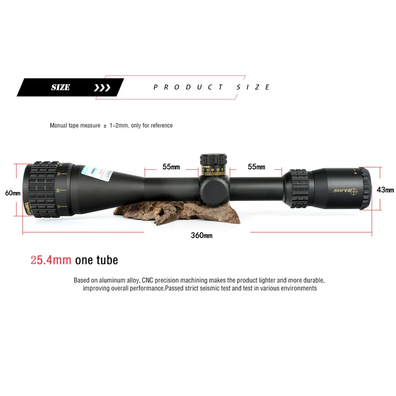 Оптический Прицел SNIPER NT 4 5 18X44 AOGL тактический оптический прицел полноразмерный
