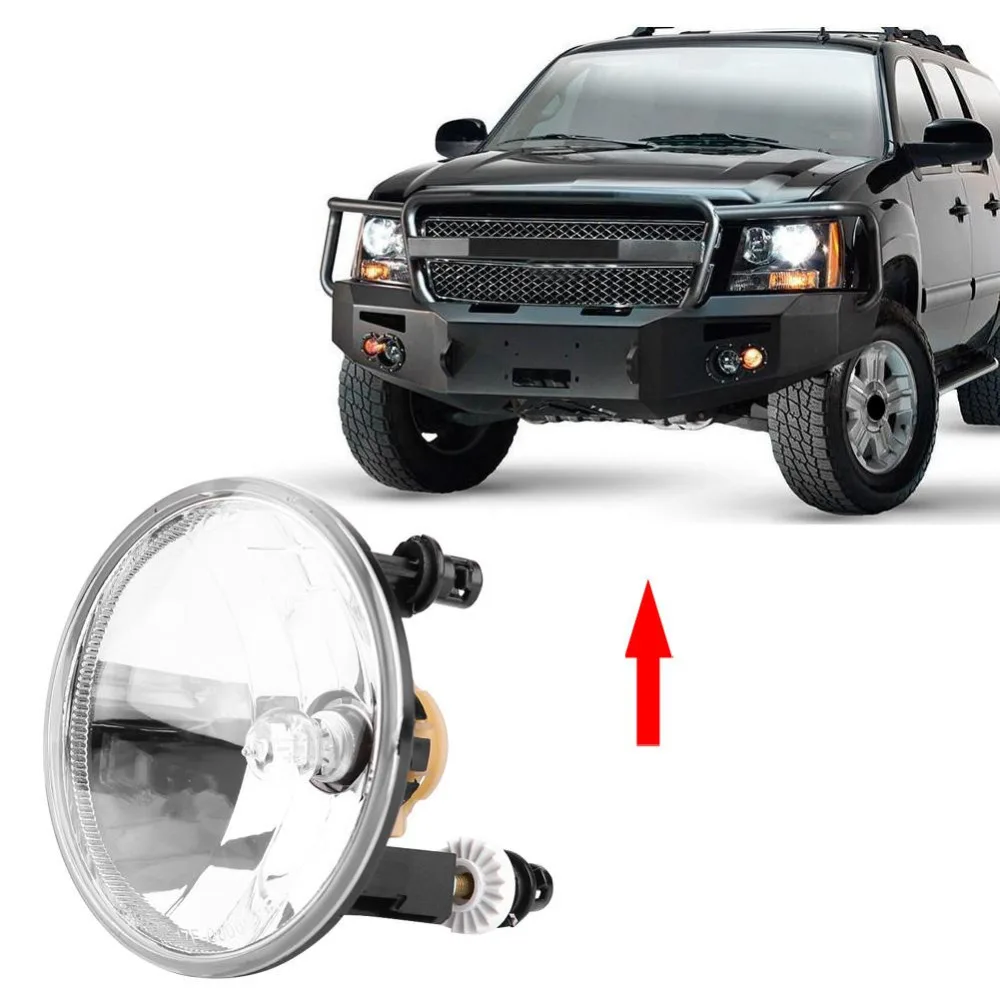 1 шт. Автомобильная противотуманная фара круглая для бампера и лампа Chevy GMC Yukon 2007
