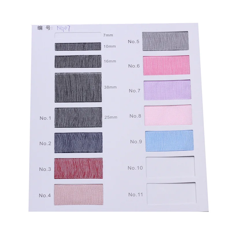 

100yards 10 16 25 38mm colorful edge flax ribbon for garment apparel accessories hair bow diy accessories bouquet packing bow
