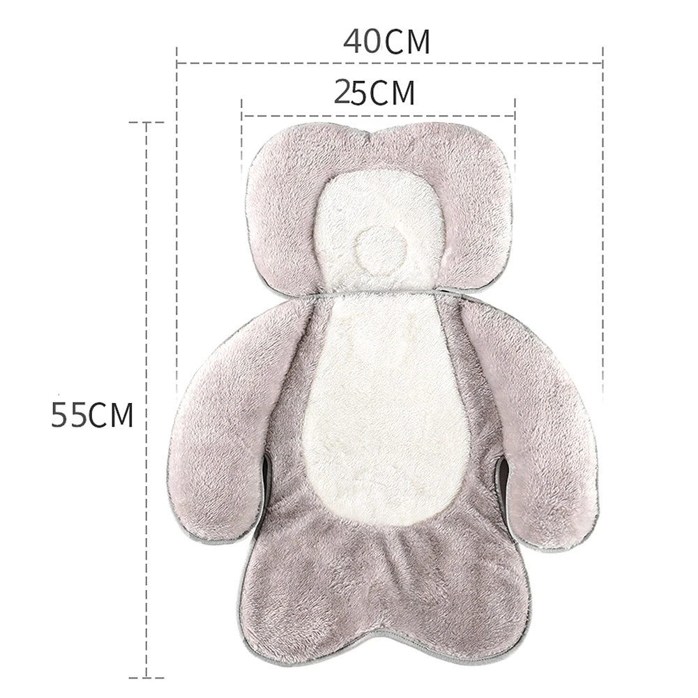 

Baby Stroller Plush Sleeping Pad Foldable Cotton Baby Stroller Car Seat Cushion Pad Breathable Soft Diaper Urine Mat Accessories