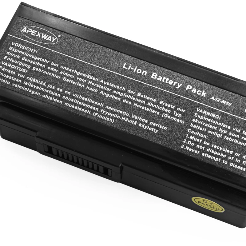 Аккумулятор ApexWay для ноутбука ASUS VX5 11 1 В X55 X55S X57/VN X64 X64JV/JX/VG M70Sa/SR L072051 15G10N373830 С. 4 2 |