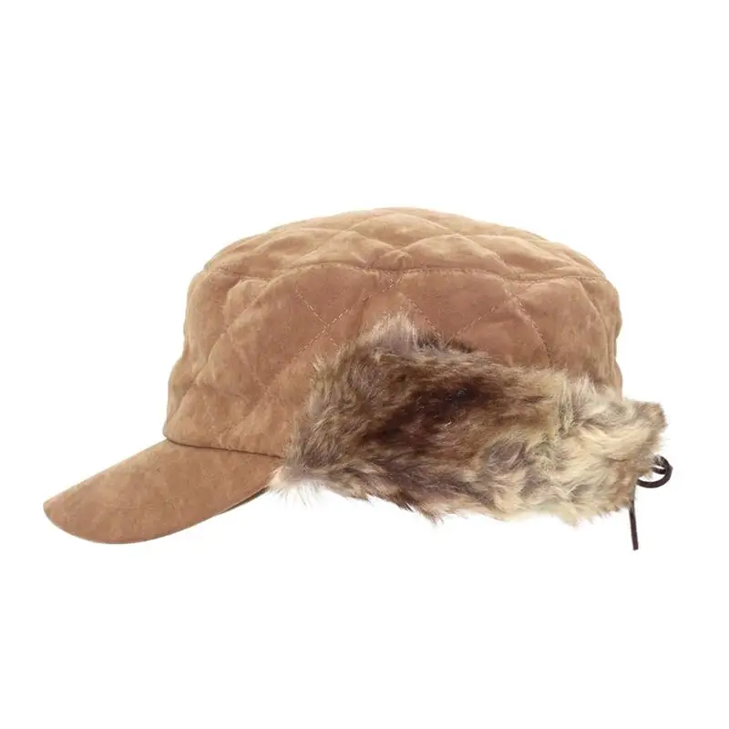 Зимняя теплая шапка Lei Feng мужская для холодной погоды Женская Толстая шерстяная с