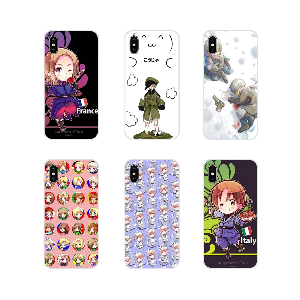 Аксессуары чехлы для телефонов Samsung Galaxy S2 S3 S4 S5 Mini S6 S7 Edge S8 S9 S10E Lite Plus Axis Powers Hetalia
