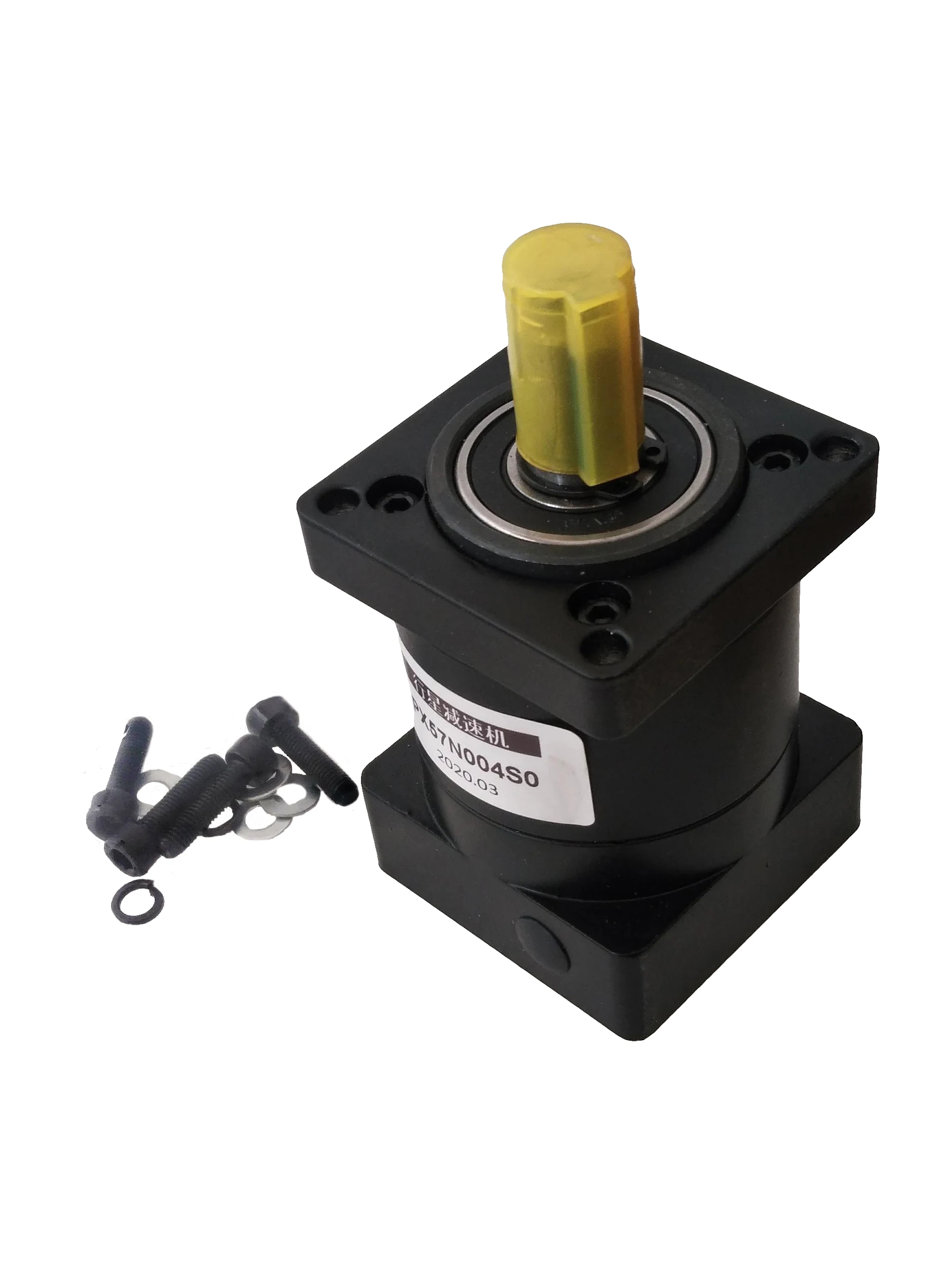 

1PC planetary reducer px57 for nema23/24 Gearbox Ratio speed 3.25/4/5/6/10/16/20/24/30/36/40/50 stepper / brushless/servo motor