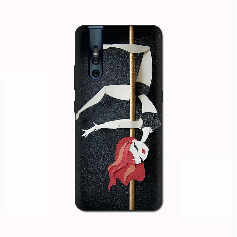 Полюс Танцы танцы Фитнес силиконовый чехол для мобильного телефона крышка для Vivo Y53 Y55 Y81 V5 V7 V9 V11 V15 Pro Y17 Y69 Y71 Y91 Y93 Y66 X9 Z5X - Цвет: B10