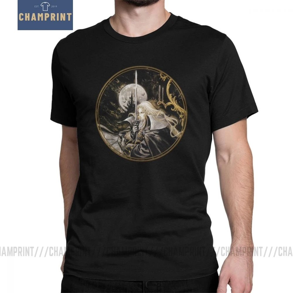 Винтажная футболка для мужчин с коротким рукавом охоты в стиле аниме 70s 80s|Мужские