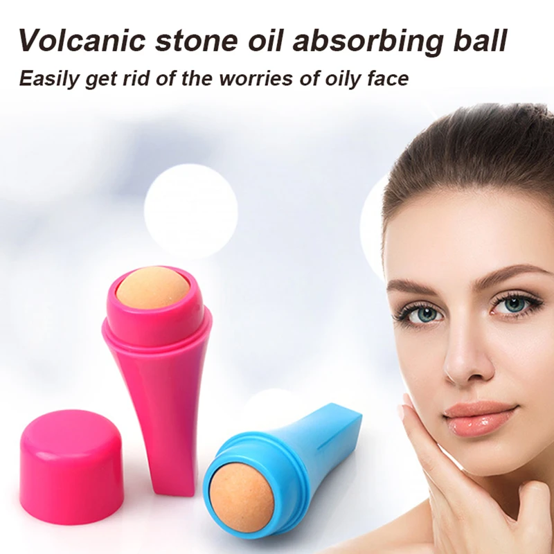 

Новый портативный маслопоглощающий ролик для лица мини массажер многоразовый инструмент для ухода за кожей лица подходит для дома, путешес...