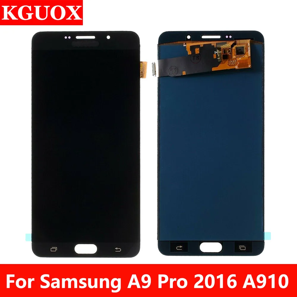 

6.0" For Samsung Galaxy A9 Pro 2016 A910 A9100 A910F LCD Display Touch Screen Digitizer Replacement For Samsung A910 Display