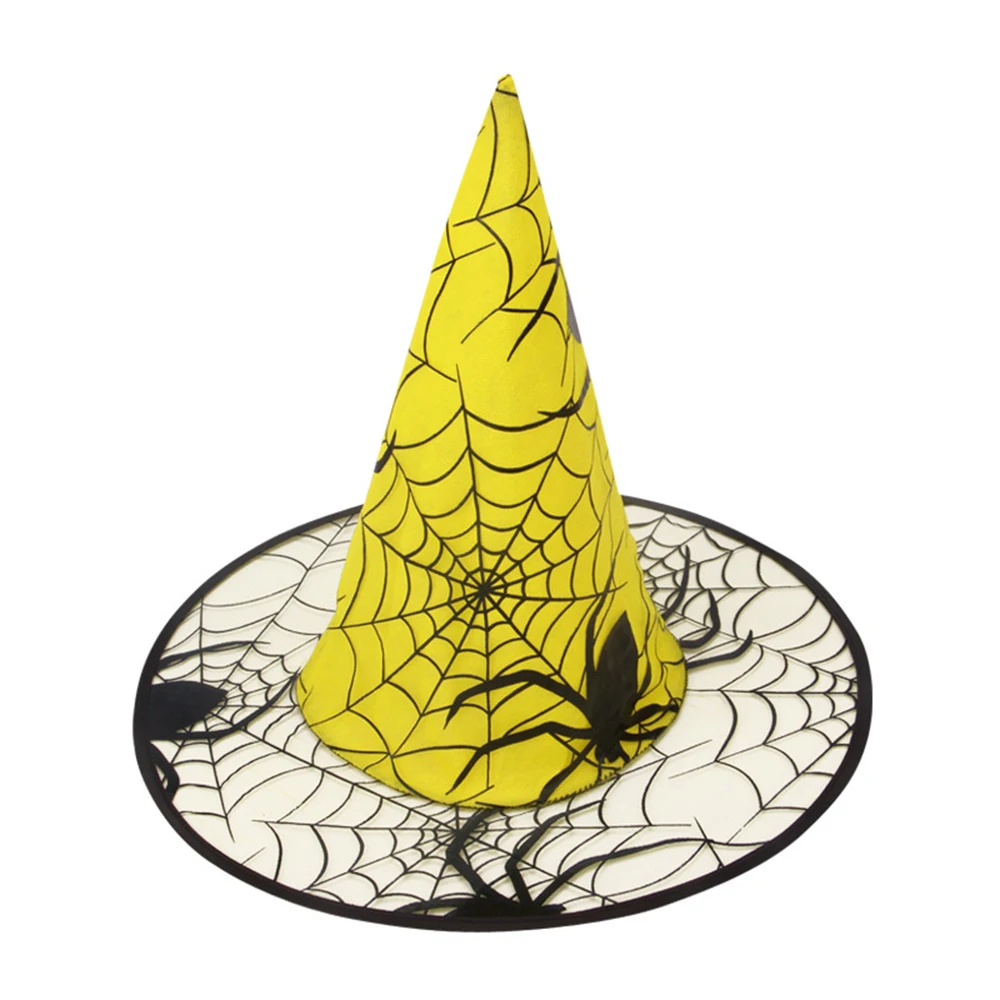 Ведьмины колпаки Маскарад паук шаблон шапка ведьмы взрослые дети косплей костюм