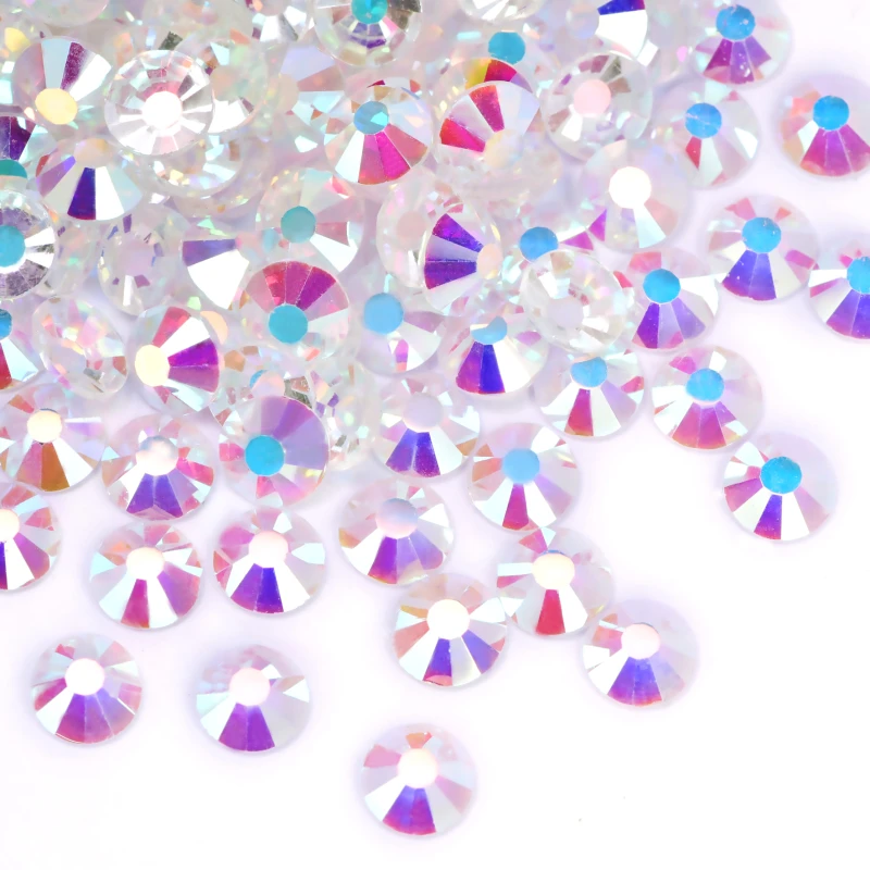 Смешанные размеры прозрачные кристаллы ab SS3 SS20 Хрустальные Стразы 3D для