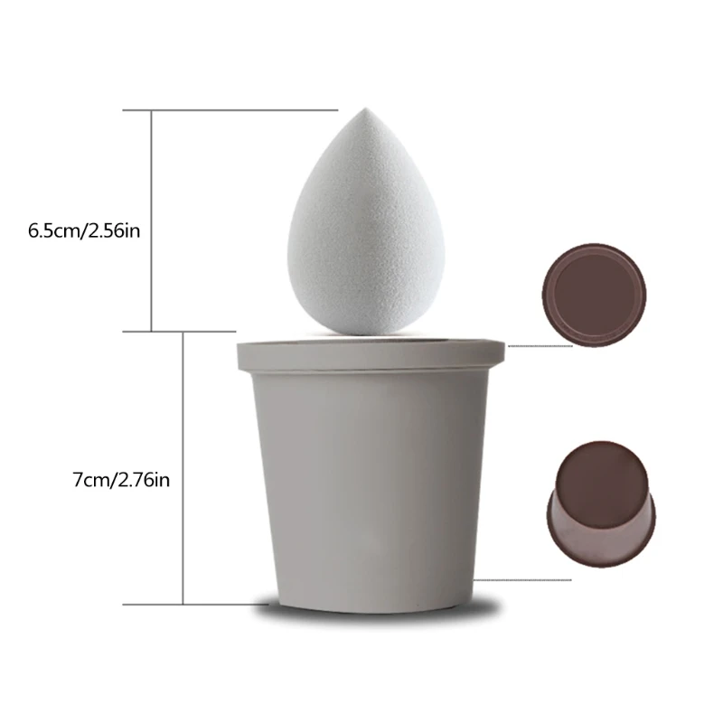 

Q1QD Makeup Blenders Beauty Foundation Blending Sponges Egg Shape Sponge Beauty Pear Shape Teardrop Shape Make Up Blender