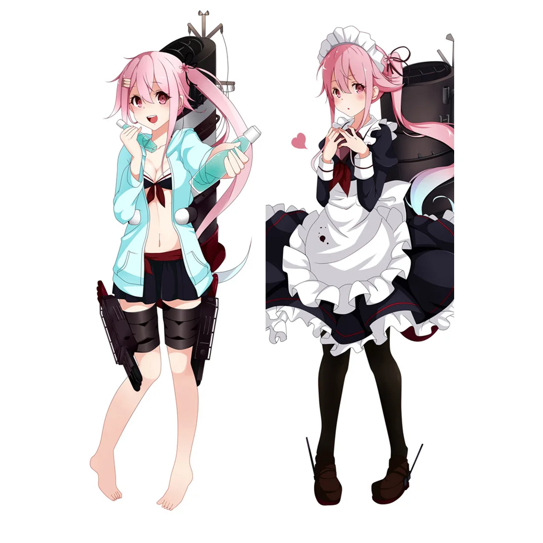 

Kantai Collection Anime Game Hugging Body Pillow Case Kawaii Girl Dakimakura Otaku Waifu Pillowcase DIY Customize Cosplay Cover