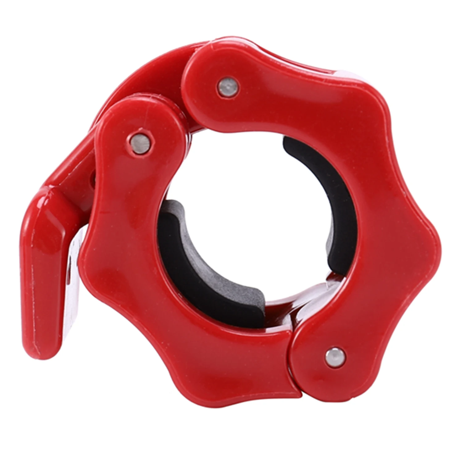 

1 Inch Quick Release Dumbbell Clamps Weight Lifting Quick Release Lock Jaw for Gym Wrokout Fitness Training