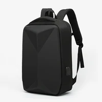 fashion hard shell men backpack 15 6 inch laptop backpacks anti theft waterproof backpack usb charging male travel bag mochilas