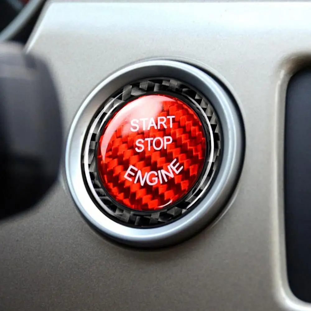 

2Pcs Start Button Ignition Switch Stickers Decor fit for BMW E Chassis E90 E60