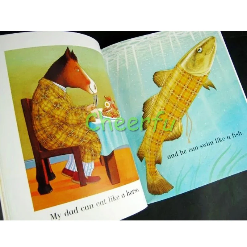 Мой папа моя мама Энтони Браун английские книги с рисунками для детей полный