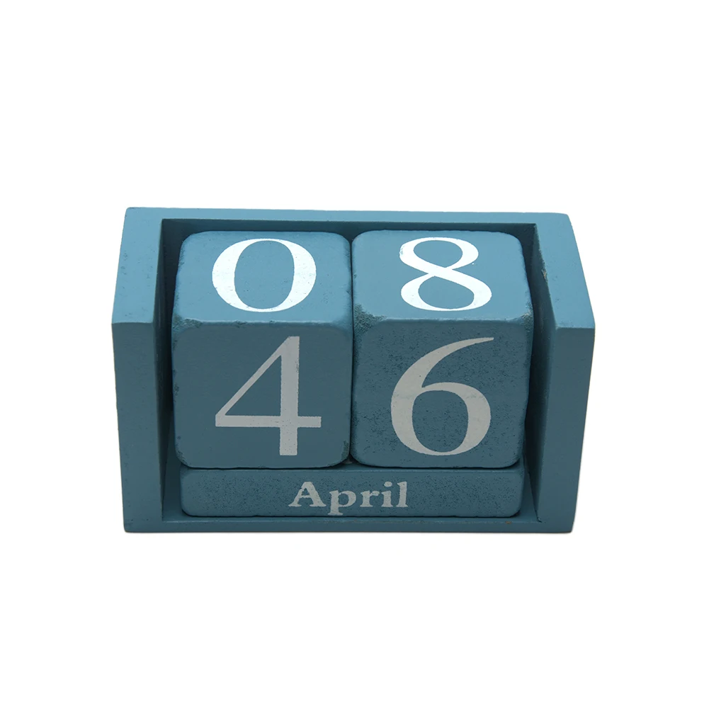 Домашний офисный декор для гостиной деревянный блок DIY многоразовый Настольный