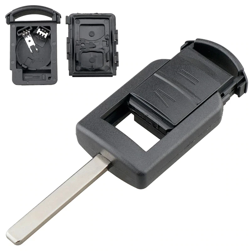 Чехол для автомобильного ключа с двумя кнопками Сменный пульта дистанционного