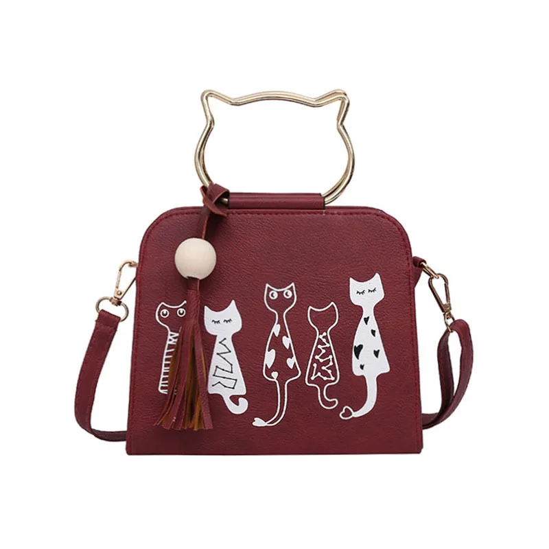 

Bag female 2020 new summer ladies cat cat handbag shoulder messenger female bag large capacity