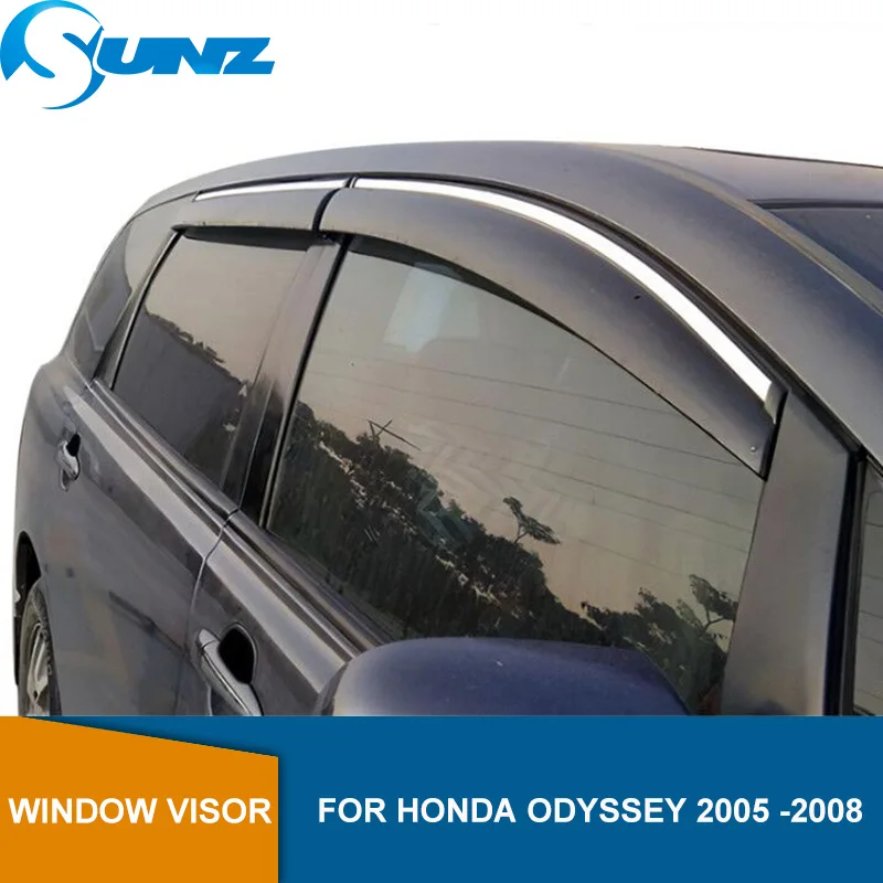 Боковые оконные дефлекторы для Honda ODYSSEY 2005 2006 2007 2008 оконный козырек Vent Shade Защита
