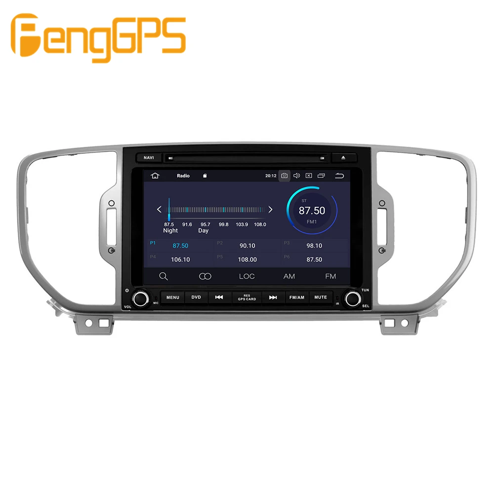 

Car Multimedia Player For KIA Sportage 4 Android Radio 2016 - 2019 Audio PX6 DVD GPS Navi Head unit Autoradio cassette recorder