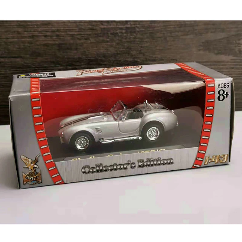 

1/43 Scale Simulation Diecast Metal Model 1964 High Shelby Cobra 427S Classic Car Vintage Automobile Toy Vehicle gift collection