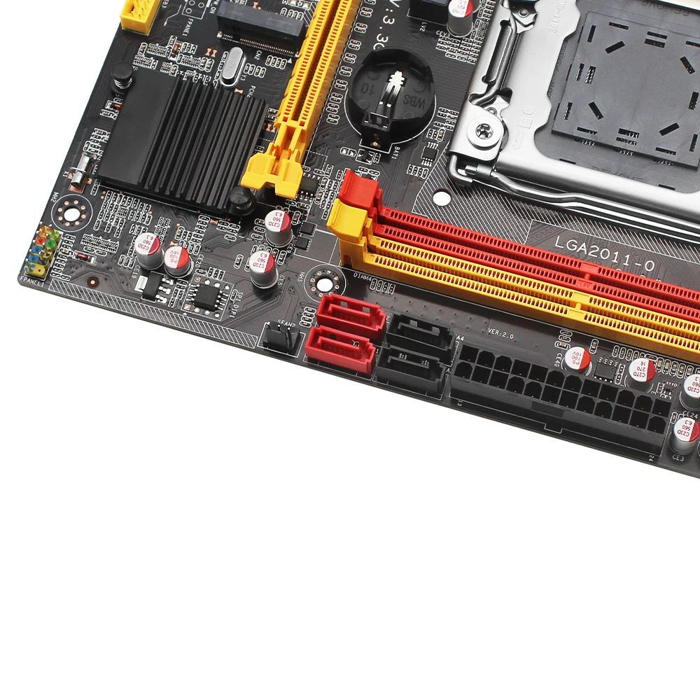Десктопная материнская плата X79 LGA 2011 с поддержкой Intel Xeon E5 V1 &amp V2 процессор DDR3 ECC