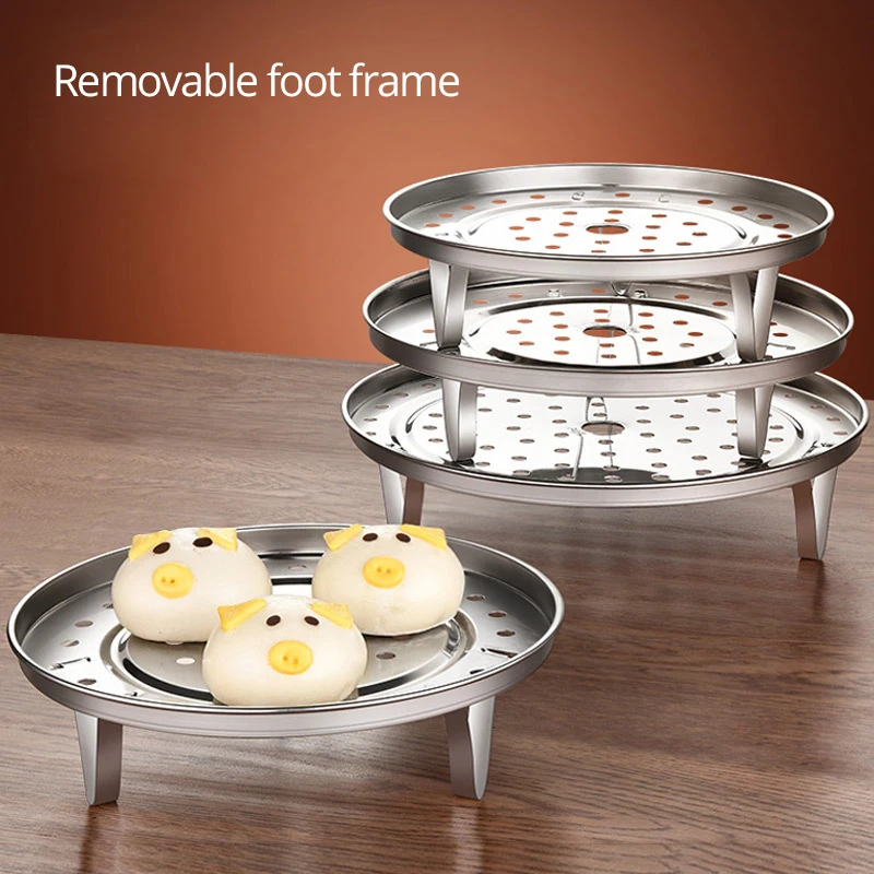 Подставка для отпаривателя из нержавеющей стали Толстая рама готовки на пару