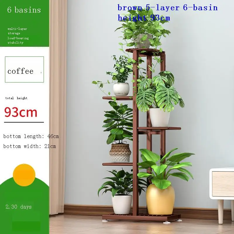 

Estante Para Etagere Plante Estanteria Plantas Suporte Flores Stojak Na Kwiaty Balcony Shelf Outdoor Plant Rack Flower Stand
